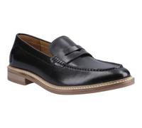 Hush Puppies Benedict Leather Men's Black Loafers UK 9