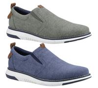 Hush Puppies Male Benny Slip On Shoe, Navy, 10