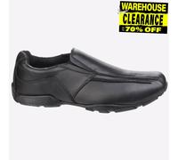 Hush Puppies Bespoke Senior Boys School Shoes Mens Formal Smart Black