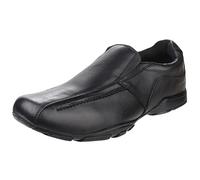 Hush Puppies Boy's Bespoke Senior School Uniform Shoe, Black Black, 6.5 UK