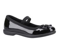 Betty Patent Junior Shoe Hush Puppies Black Infant 12