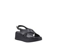 Hush Puppies Bex Wedge Sandal In Black Black