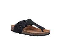 Hush Puppies Ladies Black Billie Toepost Sandals Black