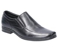 Hush Puppies Billy Black Slip On Mens Shoes Leather