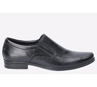 Hush Puppies Billy Leather Men's Shoes Men's Trainers, Size 11 In Black