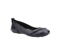 Hush Puppies Black Janessa Slip On Shoes Black