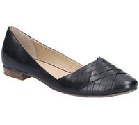 Hush Puppies Black Marley Ballerina Slip On Shoes