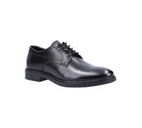 (Black, 8 (Adults')) Hush Puppies Sterling Leather Men's Black Lace-Up Shoes