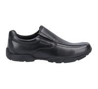 Hush Puppies Boys Elijah Leather School Shoes (Black) - Size UK 5 Infant