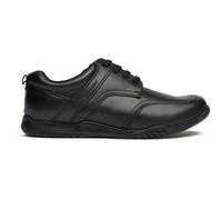 Hush Puppies Boys 203039040 School Uniform Shoe, Black, 4 UK Child