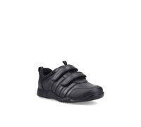 Hush Puppies Boy's Josh Touch Fastening Trainer in Black | Size: Infant 10 Hush Puppies Black Infant 10