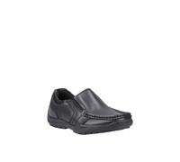 Hush Puppies Boy's Morgan Slip On Jnr in Black | Size: Infant 10 Hush Puppies Black Infant 10