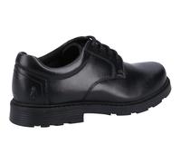 Hush Puppies Oliver Snr Leather Boys's Black Shoes UK 7