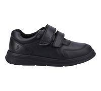 Hush Puppies Boys Ryan Leather School Shoes - Black