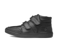 Hush Puppies Boys Seth Junior School Uniform Shoe, Black, 13 UK