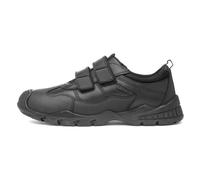 Hush Puppies Boys Troy SNR Shoe, Black, 7 UK