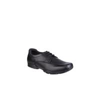 Hush Puppies Vincente Senior School Uniform Shoe, Black, 3 UK