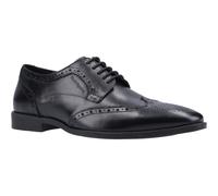 Hush Puppies Brace Brogue Lace Up Mens Shoes in Black