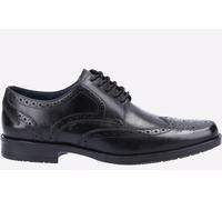 Hush Puppies Brace MEMORY FOAM Mens - Black Leather (archived) - Size UK 11