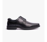 Hush Puppies Brandon Mens MEMORY FOAM Casual Leather Formal Dress Shoes Black