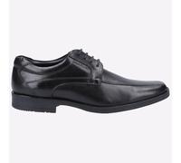 Hush Puppies Brandon Mens MEMORY FOAM Casual Leather Formal Dress Shoes Black