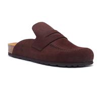 (, ) Hush Puppies Briar Closed Toe Suede Women's CHOCOLATE Mules