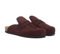 Hush Puppies Briar Closed Toe Suede Women's CHOCOLATE Mules - UK 7