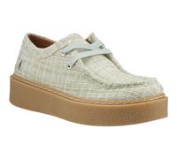 Hush Puppies Bridie Textile Textile Women's Mint Moccasins Shoes