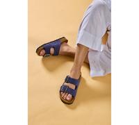 Hush Puppies Brixley Mule Sandal In Indigo Indigo