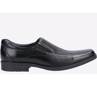 Hush Puppies Boys Brody Leather Shoes (10 UK Child) (Black)