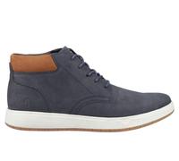 Hush Puppies Bronko Mens Chukka Boots - Navy Leather - Size UK 10