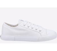 Hush Puppies Brooke Memory Foam Womens Shoes Trainers, Size 6 In White