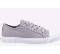 Hush Puppies Brooke Grey Canvas Trainers