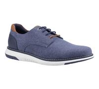 Hush Puppies Bruce Canvas Men's Navy Lace-Up Shoes - UK 8 / EU 42 / US 9