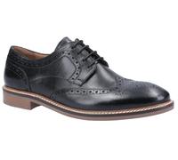 Hush Puppies Bryson Black Lace Mens Shoes Leather