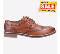 Hush Puppies Bryson MEMORY FOAM Mens Smart Fashion Brogues Tan