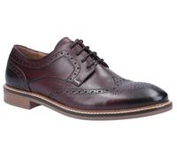 Hush Puppies Bryson Mens Lace Shoes - Bordo Leather - Size UK 12