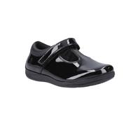 HUSH PUPPIES Caitlin T Bar Patent Junior School Shoes 11 Infant