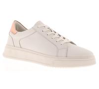 Hush Puppies Camille Womens White Leather Chunky Trainers, Size: 3