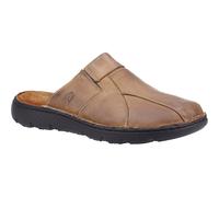 Hush Puppies Carson Leather Men's Olive Mules UK 7