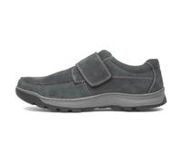 Hush Puppies Casper Mens Navy Touch Fasten Slip On Smart Leather Shoes