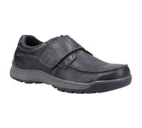 Hush Puppies Casper Touch Fastening Shoes Black