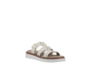 Hush Puppies Celeste Slide Sandal In Cream Cream
