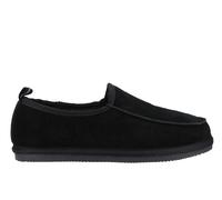 Hush Puppies Charles Memory Foam Slippers Men's | Slip On Shoes | Black | UK Size 8