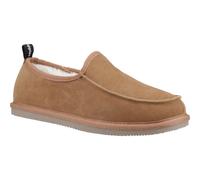 Hush Puppies Charles Suede Mens Tan Slippers material_Suede - Size UK 6