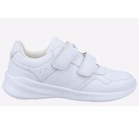 'Marling Easy Junior' Leather Trainers Hush Puppies White Infant 2