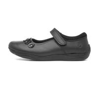 Hush Puppies Christina Junior Shoe, Black, 2 UK Child