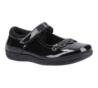 Hush Puppies Female Christina Patent Junior Shoe, Black, 11