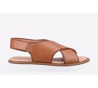 Hush Puppies Clarissa Cross Over Sandals Womens - Tan - Size UK 4