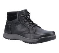 Hush Puppies Classic Lace Boots For Men (Grover) in Black, 6-12